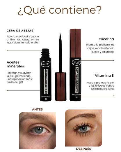 2x1 GEL DELINEADOR DE CEJAS PREMIUM™